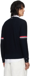 Thom Browne Navy Armband Cardigan