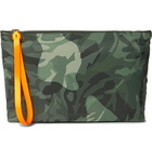 Alexander McQueen - Camouflage-Print Nylon Pouch - Men - Green