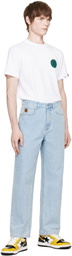 AAPE by A Bathing Ape Blue 'AAPE NOW' Jeans