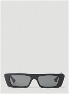 Gucci - GG1331S Rectangle Sunglasses in Black
