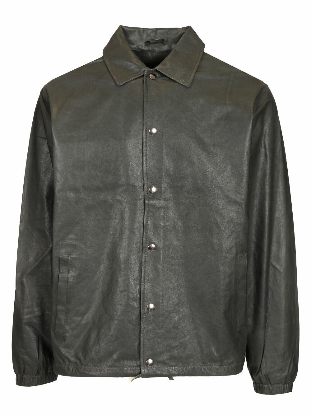 Giorgio Brato Leather Overshirt