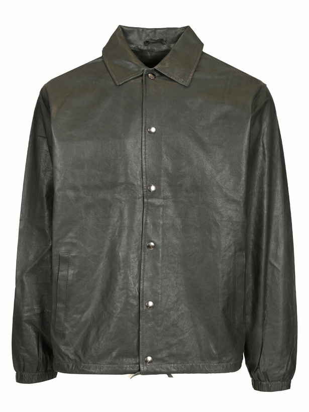 Photo: Giorgio Brato Leather Overshirt