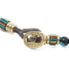 Mikia Men's Beaded Bracelet in Chrysocolla