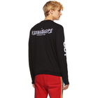 Kenzo Black Spaced Out Crewneck Sweater