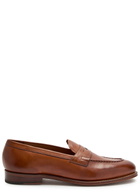 Grenson Lloyd Leather Loafers Tan