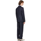 Gucci Navy Wool Straight-Fit Suit