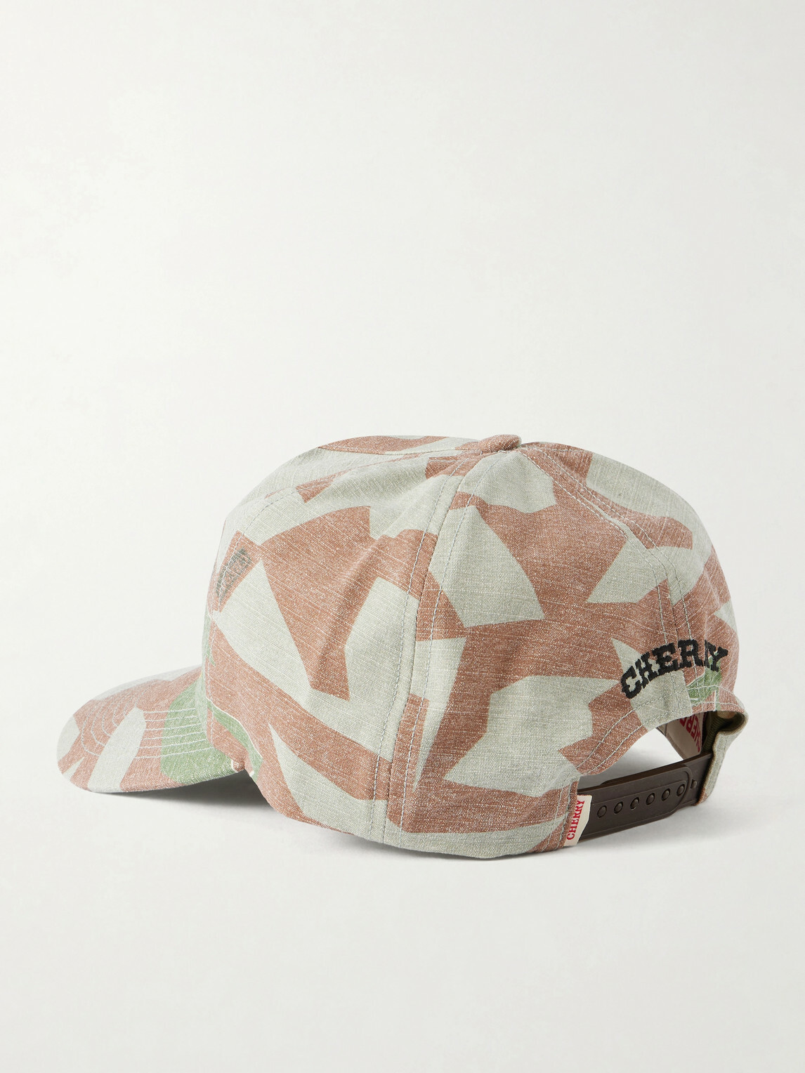 Cherry Los Angeles - America's Favorite Logo-Embroidered Printed Cotton Cap