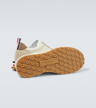 Thom Browne Tech Runner suede-trimmed sneakers