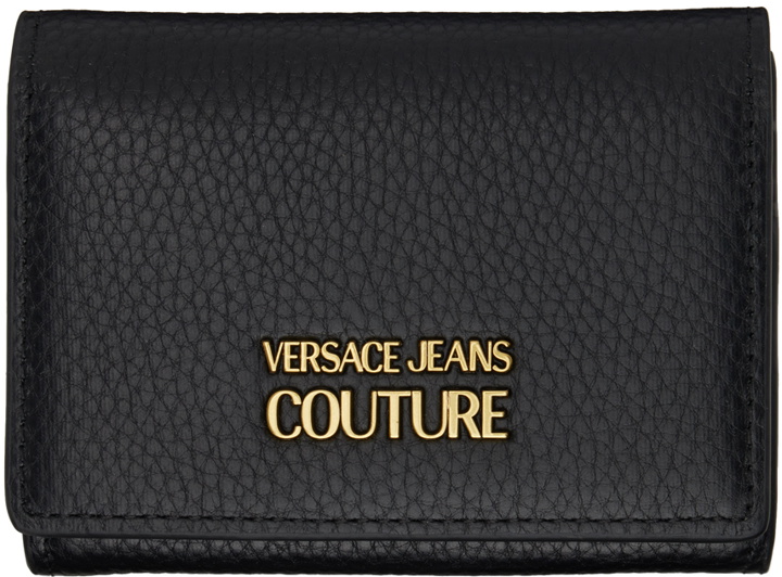 Photo: Versace Jeans Couture Black Logo Wallet