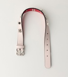 Christian Louboutin Loubicollar Small leather dog collar