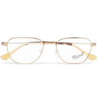 Persol - D-Frame Gold-Tone Optical Glasses - Men - Gold