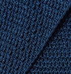 TOM FORD - 7.5cm Knitted Silk Tie - Men - Blue