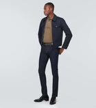 Tom Ford Cotton and linen blouson jacket