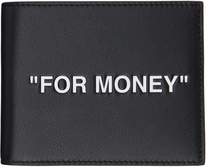 Photo: Off-White Black 'For Money' Wallet