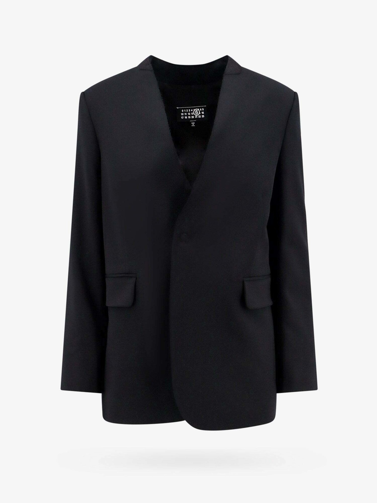 Mm6 Maison Margiela Blazer Black Womens Blazers E Vest MM6 Maison Margiela
