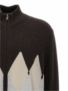 Ballantyne argyle Cardigan