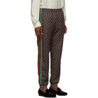 Gucci Black GG Star Print Lounge Pants