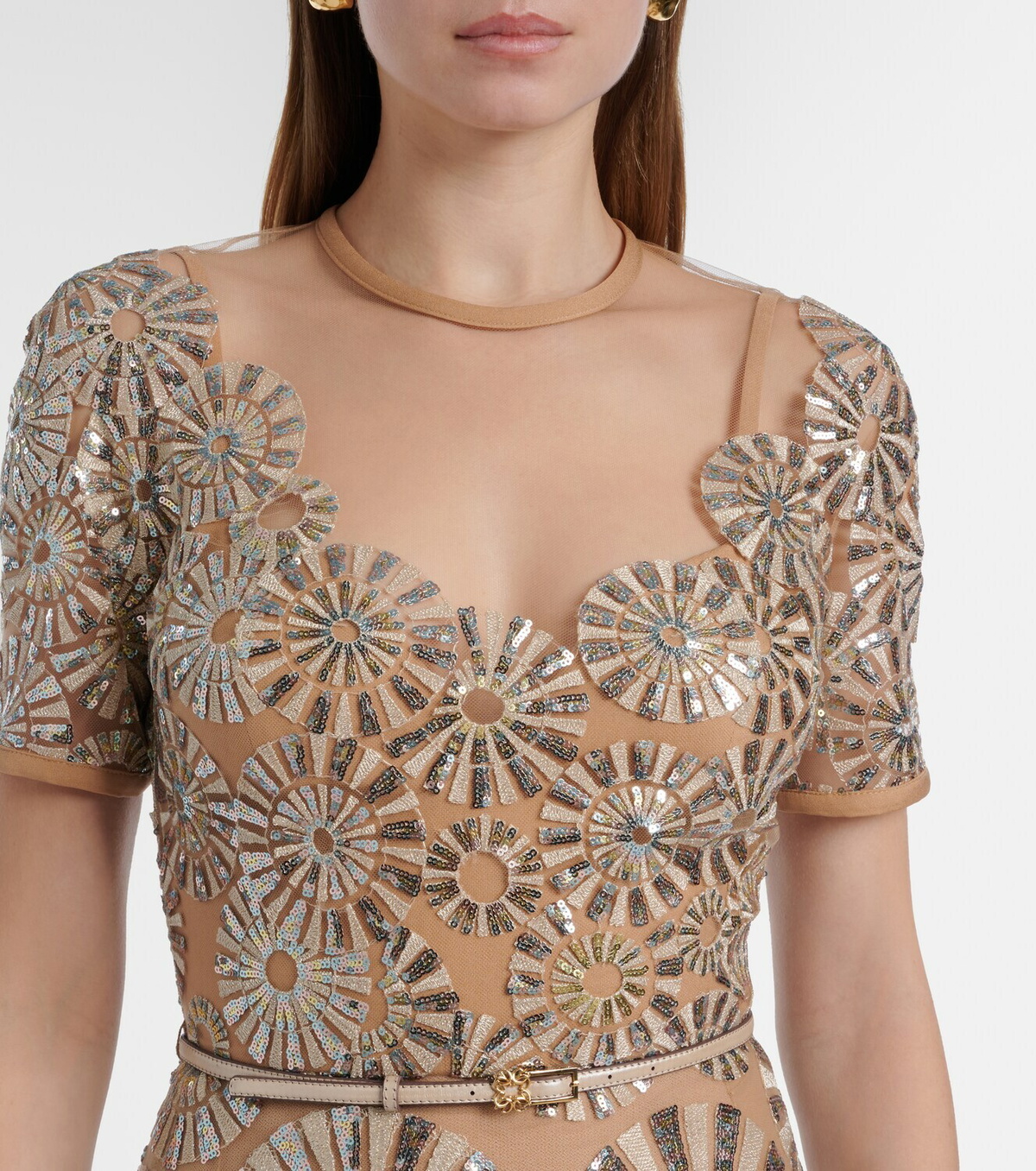 Elie Saab Sequined gown