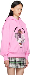 MSGM Pink 'Puppy Club' Hoodie