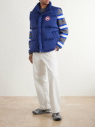 Canada Goose - Sterling Logo-Appliquéd Quilted Shell Down Gilet - Blue