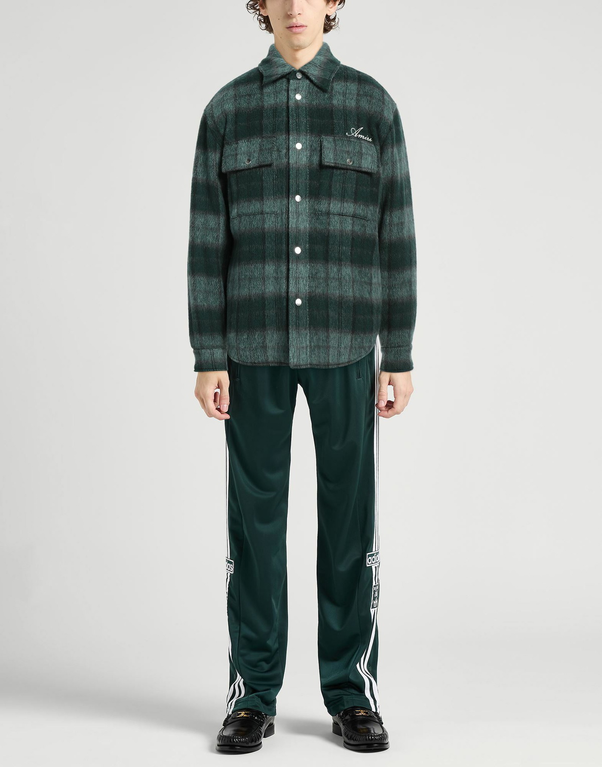 Amiri Mens Jacket Dark in Green