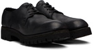 Guidi Black 792V Leather Derbys