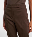 Max Mara Okra cotton cropped pants