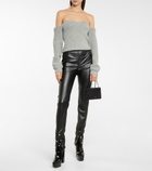 Rta - Maelee high-rise faux leather leggings