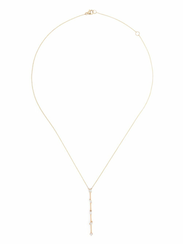 Photo: Dana Rebecca Designs 14Kt Yellow Hold Diamond Necklace