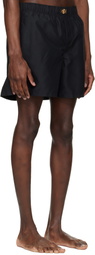 Versace Black Board Swim Shorts