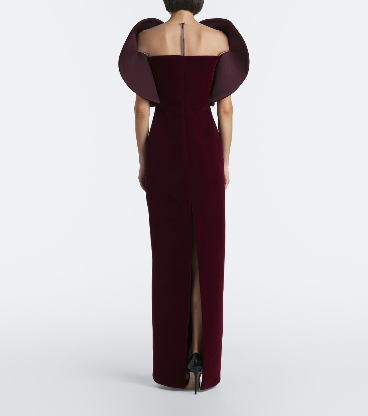 David Koma Velvet gown