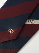 Valentino Garavani - 6cm Striped Silk-Jacquard Tie