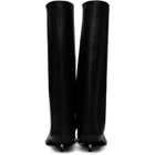 FIDAN NOVRUZOVA Black Iman Kitten Heel Tall Boots