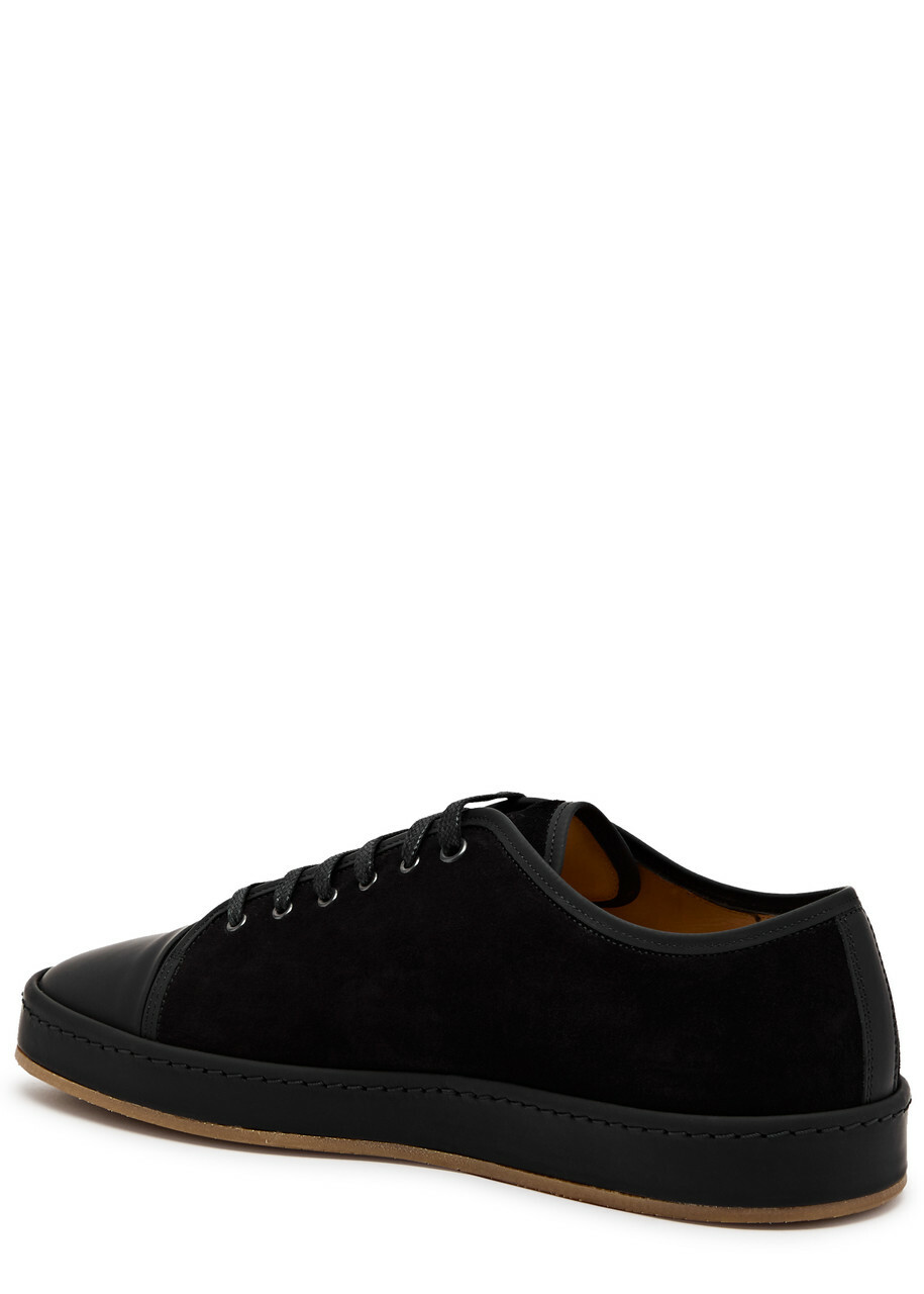 Aurélien Voyager Suede Sneakers Black