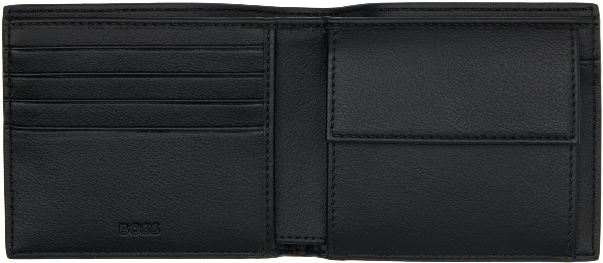 BOSS Black Bifold Wallet
