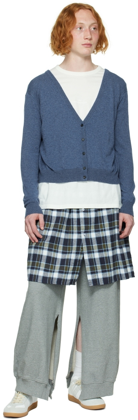 トップス BLESS cardigan XXL Bless Blue Extended Cardigan Bless