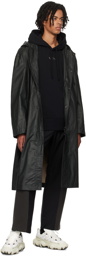 Diesel Black J-Coat Coat
