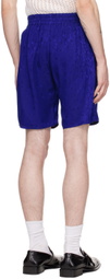 LGN Louis Gabriel Nouchi Blue Drops Shorts