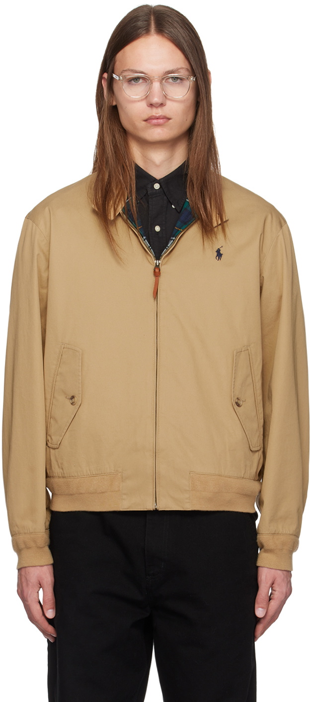 Polo Ralph Lauren Tan Cotton Jacket