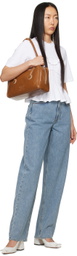 Marge Sherwood Brown Soft Boston Crinkle Bag