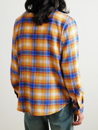 God's True Cashmere - Checked Cashmere Shirt - Yellow