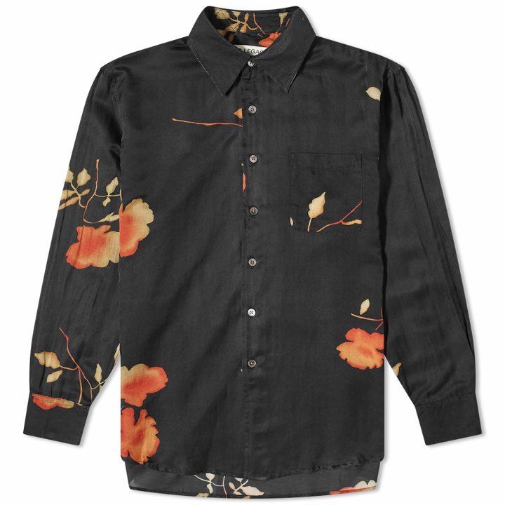Photo: Our Legacy Men's Above Shirt in Nocturnal Flower Print