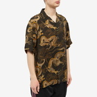 Maharishi Men's Cloud Dragon Vacation Shirt in Black