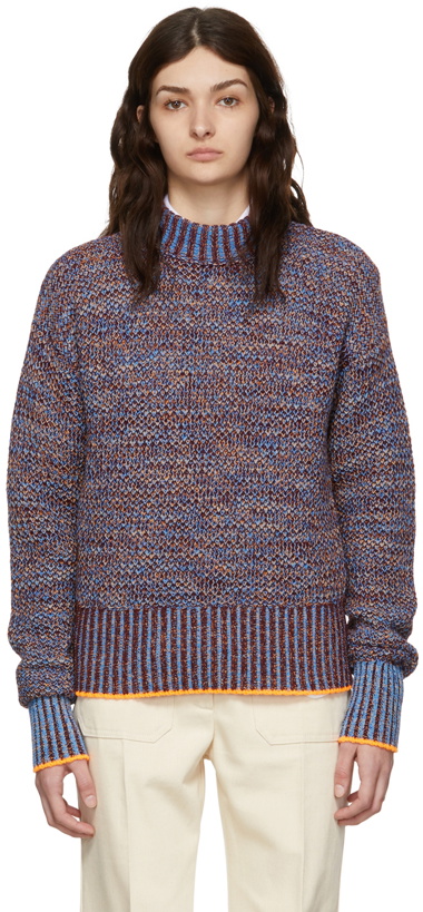 Photo: Victoria Beckham Multicolor Wool Sweater