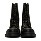 Balenciaga Black Military Boots