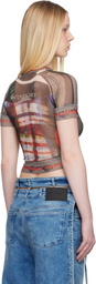 Ottolinger Multicolor Mesh T-shirt