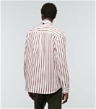 Erdem - Serge linen and cotton-blend shirt