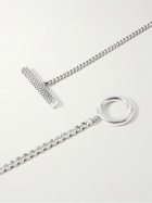 Bottega Veneta - Intrecciato Sterling Silver Necklace