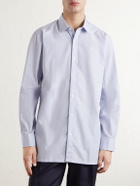 Charvet - Striped Cotton-Twill Shirt - Blue