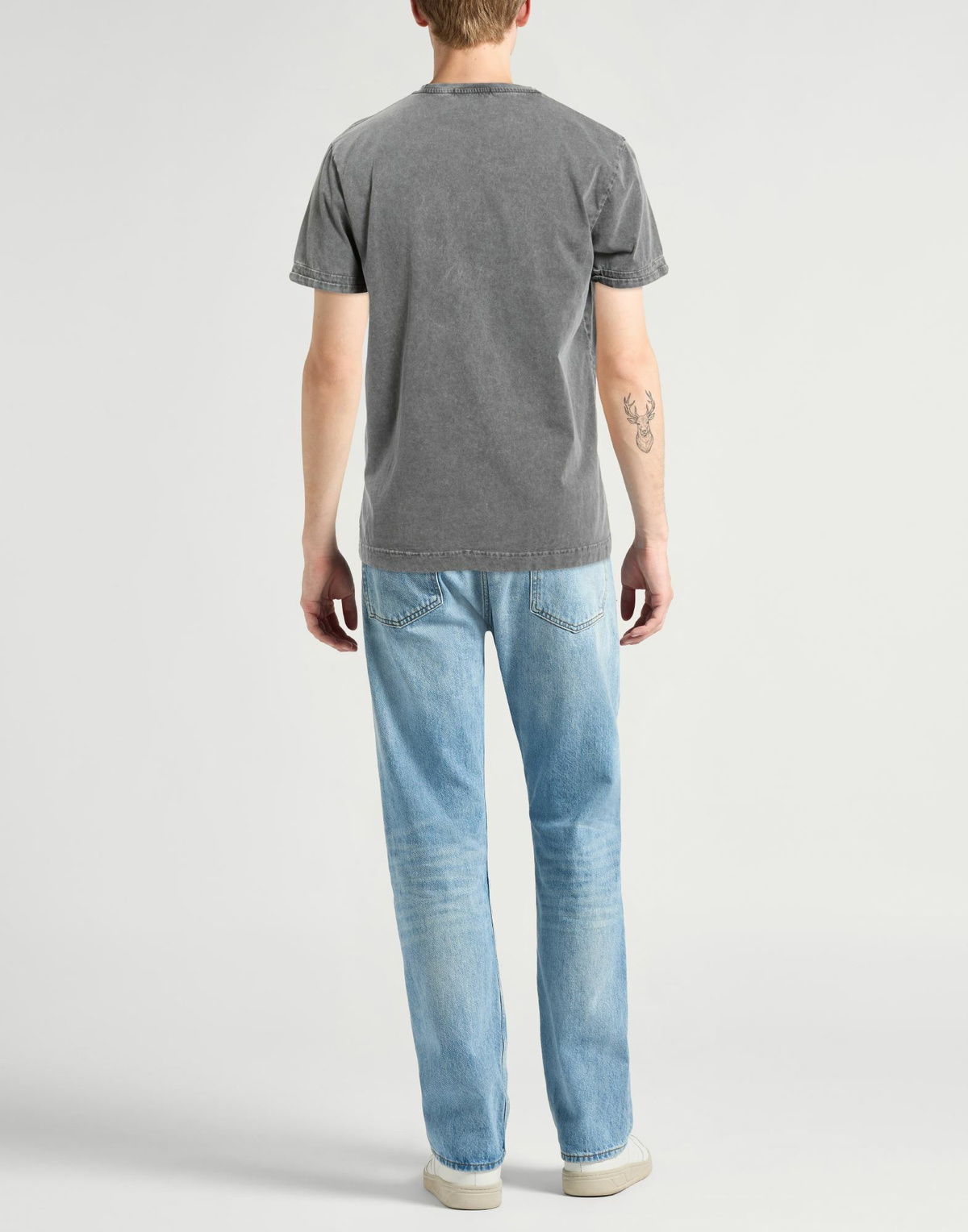 Crossley Mens T-shirt in Grey